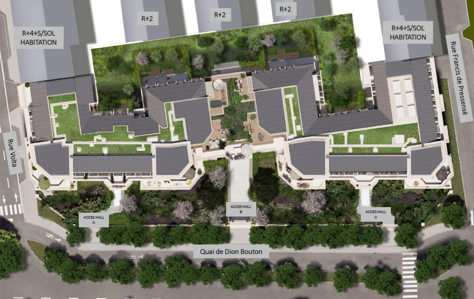 Appartement a vendre puteaux - 4 pièce(s) - 100 m2 - Surfyn