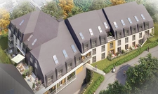 appartement T4 neuf à vendre ROUEN rive droite, surface hab 73.38 m2 + loggia 10.82 m2 + 2 places parking.