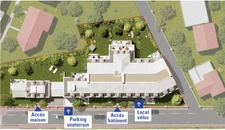 Appartement T4 neuf à vendre SEVRES (92), surface habitable 88.61 m2 + terrasse/jardin 116 m2 + 1 park s-sol