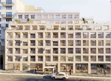 Studio neuf à vendre PARIS 17, surface habitable 37.70 m2