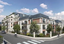appartement T2 neuf à vendre BEZONS (95), surface habitable 43.62 m2 + terrasse 10.89 m2 + parking s-sol
