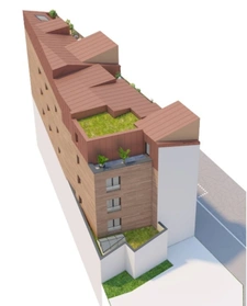 Studio neuf à vendre pièces PARIS 20e, surface habitable 22.15 m2.