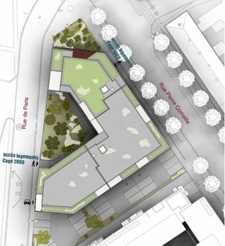 appartement T3 neuf à vendre SOTTEVILLE LES ROUEN (76), surface hab 63.19 m2 + terrasse 8.14 m2 + park