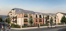 appartement T2 neuf à vendre BEZONS (95), surface habitable 43.62 m2 + terrasse 10.89 m2 + parking s-sol