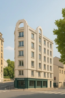 Studio neuf à vendre VANVES (92), surface habitable 17,10 m2
