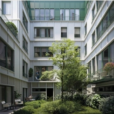 Appartement duplex neuf T5 à vendre COURBEVOIE (92), surface hab 96 m2 + terrasses & jardin 36.4 m2.