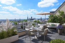 appartement T5 à vendre ROUEN droite (76) surface 127.16 m2 + terrasse 27.40 m2 + 2 park s-sol.