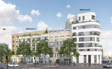 appartement T2 neuf à vendre ASNIERES SUR SEINE (92), surface hab. 38.46 m2 + balcon 5.04 m2 + park s-sol