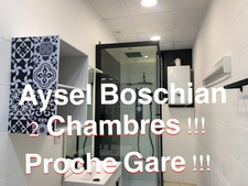 APPARTEMENT LUMINEUX - 2 CHAMBRES - PROCHE GARES - PROCHE FRONTIERES 