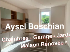 MAISON 86M2 -JARDIN- GARAGE 2 VOITURES 