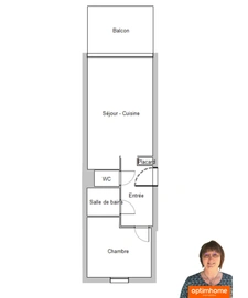Appartement à vendre 2 pièces BOUCANET - LE GRAU DU ROI (30) 