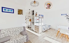 Appartement à vendre P1 cabine lumineux avec loggia LE GRAU DU ROI (30)