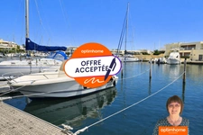 Marina à vendre 3 pièces appontement et parking LE GRAU-DU-ROI (30) PORT-CAMARGUE