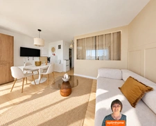 Appartement à vendre T2 rénové avec loggia LE GRAU DU ROI (30)