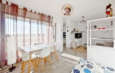 Appartement à vendre P1 cabine lumineux avec loggia LE GRAU DU ROI (30)
