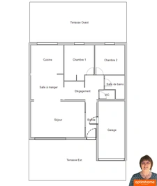 A vendre Appartement à vendre 3 pièces plain-pied avec garage LE GRAU DU ROI (30)