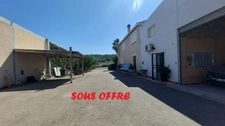  Chateauneuf-les-Martigues, ZAC La Valampe : Locaux professionnels avec beau logement de fonction