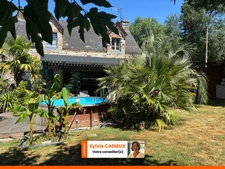 Longère - 161 m² - 3 chambres- Une mezzanine - COURNON proximité La Gacilly