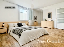 ORLEANS CENTRE, Bel appartement plain pied de plus de 85 m2 avec jardin privatif, terrasse et garage dans petite coproriété très bien entretenue