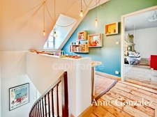 Superbe Maison Bourgeoise rénovée à vendre à CHATEAUNEUF SUR LOIRE centre ville immédiat, parc arboré de 1600m2 à la vue dégagée, dépendance de 90m2 et grand garage 
