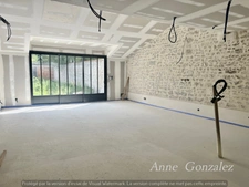 ORLEANS CENTRE, à vendre plateau d'appartement duplex de 112 m2 avec jardin de 82,50 m2 et place de parking et/ou garage box de 25m2