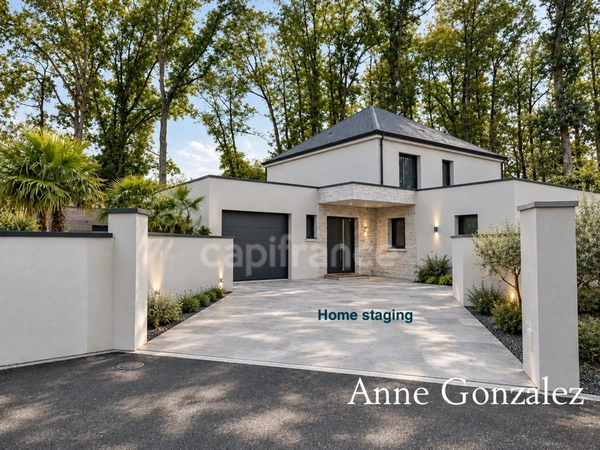 ORLEANS LA SOURCE, RARE à vendre Maison neuve, familiale et contemporaine T5 avec garage cave jardin de plus de 1200m2 
