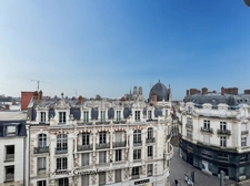 ORLEANS République à vendreb dans bel immeuble charmant appartement T3 bis lumineux en très bon état général avec cave