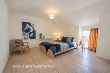 Maison en pierre, à 1km du bourg, au calme
