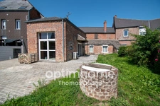 Maison mitoyenne avec grand potentiel à Maroilles, proche centre
