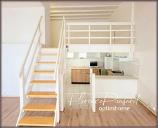 Duplex T2bis / T3 62m² centre ville