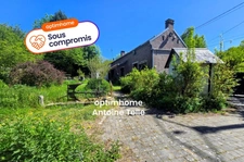 Bazuel / Le Cateau 59360 - Longère individuelle de campagne avec chalet, sauna, jardin arboré & étang sur 5265m²