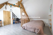 BEAURAIN 59730 - Longère individuelle modernisée sur 1240m² clos, arboré & vue sur campagne