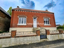 Saint Vaast en cambresis 59188 - Maison individuelle de 2 chambres avec jardin clos sur 335m²