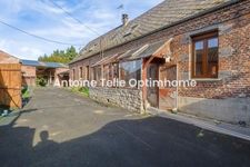 BAZUEL 59360 - Longère individuelle à conforter avec grange, dépendances & jardin clos sur 810m² 
