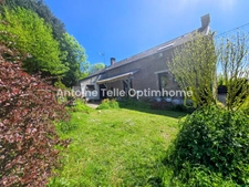 Bazuel / Le Cateau 59360 - Longère individuelle de campagne avec chalet, sauna, jardin arboré & étang sur 5265m²