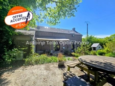 Bazuel / Le Cateau 59360 - Longère individuelle de campagne avec chalet, sauna, jardin arboré & étang sur 5265m²
