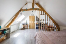 BEAURAIN 59730 - Longère individuelle modernisée sur 1240m² clos, arboré & vue sur campagne