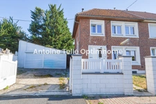 Le Cateau 59360 - Maison semi individuelle de 3 chambres avec garages & jardin. Votre futur chez vous ! 