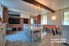 Montay 59360 - Maison semi-individuelle de 3 Chambres avec cour intérieur & jardin.