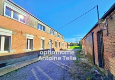 Le Pommereuil - Longère individuelle de 3/4 Chambres avec dépendances & jardin clos sur 1570m²