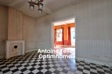 Exclusivité - Saint Souplet- Maison mitoyenne à rénover sur 470m² de terrain bordé par la rivière