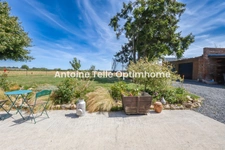 BEAURAIN 59730 - Longère individuelle modernisée sur 1240m² clos, arboré & vue sur campagne