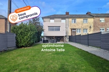 Exclusif - Le Cateau - Maison de 3 chambres avec garage, devanture & jardin. Votre futur chez vous ! 