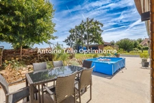 BEAURAIN 59730 - Longère individuelle modernisée sur 1240m² clos, arboré & vue sur campagne