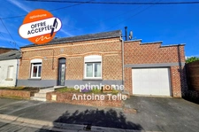 Exclusivité - Maison semi-individuelle avec garage & jardin clos à Saint Benin 59360