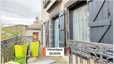 Maison de bourg de 96 m² habitable, 3 chambres, garage, terrasse, 174 000€