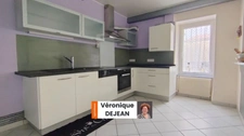 Maison de bourg, 3 chambres, garage, terrasse, 174 000€