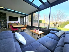 SAVIGNEUX (01) Maison à vendre 125 m2, 6 pièces, 3 chambres avec terrasse, jardin, garage double