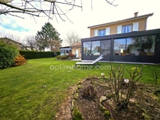 SAVIGNEUX (01) Maison à vendre 125 m2, 6 pièces, 3 chambres avec terrasse, jardin, garage double