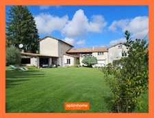 Montanay (69250) Propriété rare 320 m² : maison principale + appartement indépendant, Grand jardin arboré à 20 min de Lyon